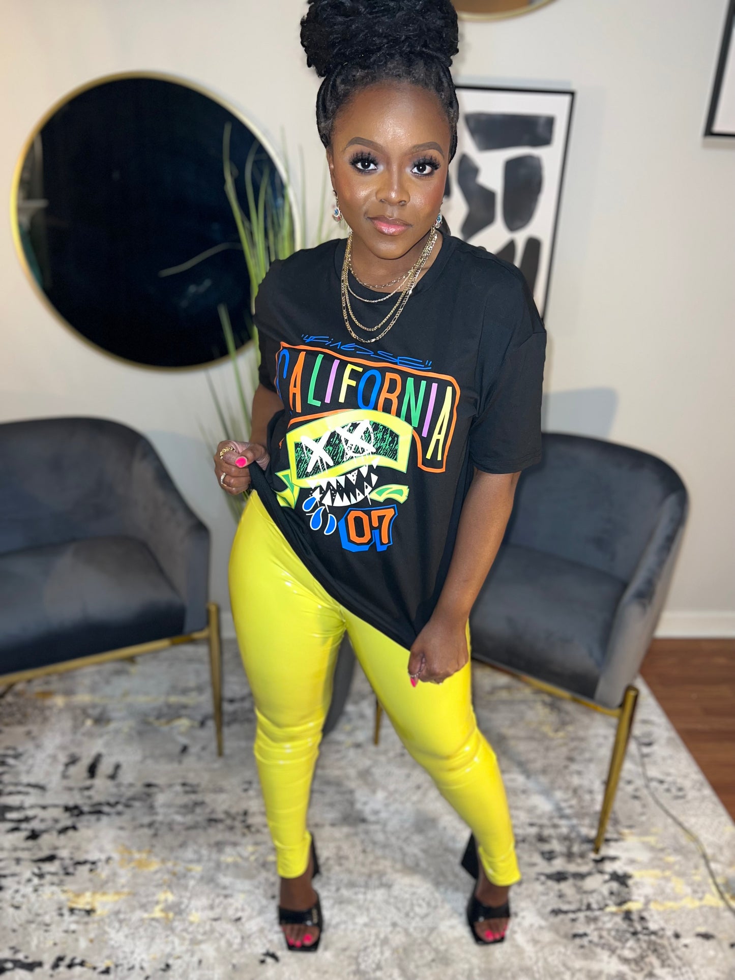 "Glow with the Flow" Neon