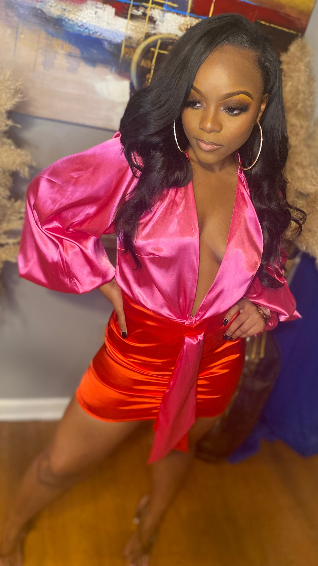 Material Gworl Skirt Set